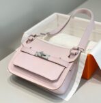 HM JYPSIERE SHOULDER BAG 23 IN BABY PINK - Image 8