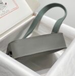 HM JYPSIERE SHOULDER BAG 23 IN GREY  GOLD HARDWARE - Image 5