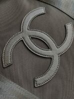 CC TRAVEL BAG 45 IN BLACK CANVAS - Image 7