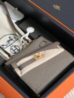 KELLY DESORDRE 20 IN MEDIUM BROWN   WITH GOLD HARDWARE - Image 2