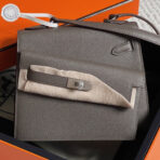 KELLY DESORDRE 20 IN WENGE BROWN   WITH SILVER HARDWARE