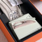 KELLY DESORDRE 20 IN WHITE   WITH SILVER HARDWARE