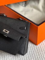 KELLY DESORDRE 20 IN BLACK   WITH SILVER HARDWARE - Image 3