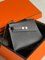 KELLY DESORDRE 20 IN BLACK   WITH SILVER HARDWARE - Image 2