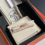 KELLY DESORDRE 20 IN WHITE   WITH GOLD HARDWARE