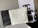 CC MEDIUM 37 HANDBAG IN WHITE SHINY CALFSKIN SILVER HARDWARE - Image 4