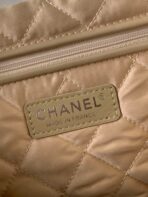 CC LARGE 42 HANDBAG IN WHITE SHINY CALFSKIN SILVER HARDWARE - Image 9
