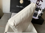 CC LARGE 42 HANDBAG IN WHITE SHINY CALFSKIN SILVER HARDWARE - Image 8