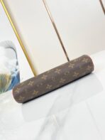 POCHETTE TIRETTE 22 IN BROWN MONOGRAM CANVAS GOLD BUCKLE - Image 5