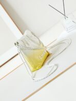 CC MINI 20 HOBO BAG IN WHITE MIX LIGHT YELLOW CALFSKIN - Image 5