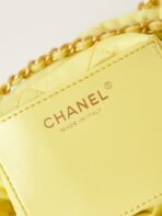 CC CLASSIC MINI 20 BAG IN YELLOW CORN CANVAS - Image 9
