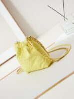 CC CLASSIC MINI 20 BAG IN YELLOW CORN CANVAS - Image 4