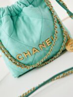 CC CLASSIC MINI 20 BAG IN TIFFANY BLUE CANVAS - Image 7