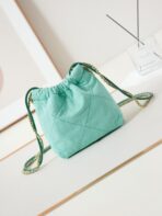 CC CLASSIC MINI 20 BAG IN TIFFANY BLUE CANVAS - Image 3