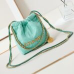 CC CLASSIC MINI 20 BAG IN TIFFANY BLUE CANVAS - Image 2