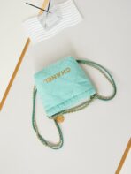 CC CLASSIC MINI 20 BAG IN TIFFANY BLUE CANVAS - Image 6