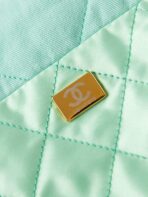 CC CLASSIC MEDIUM 37 BAG IN TIFFANY BLUE CANVAS - Image 8