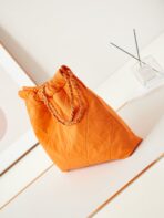 CC CLASSIC MEDIUM 37 BAG IN SAFETY ORANGE CANVAS - Image 3
