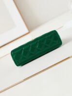 CC KELLY MINI 19 SHOPPING BAG IN GREEN FOREST CALFSKIN - Image 9