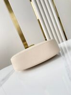 LOW KEY SHOULDER BAG 26 IN QUARTZ GRAINED CALFSKIN GOLD BUCKLE - Image 3