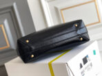 CC MEDIUM 23 BAG WITH HANDLE IN BLACK LAMBSKIN - Image 6