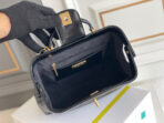 CC MEDIUM 23 BAG WITH HANDLE IN BLACK LAMBSKIN - Image 5
