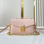 POCHETTE M������TIS EAST WEST 21 IN PINK OPALE MONOGRAM ECLIPSE CANVAS GOLD BUCKLE - Image 2