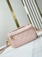 POCHETTE M������TIS EAST WEST 21 IN PINK OPALE MONOGRAM ECLIPSE CANVAS GOLD BUCKLE - Image 7