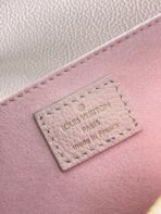 POCHETTE M������TIS EAST WEST 21 IN PINK OPALE MONOGRAM ECLIPSE CANVAS GOLD BUCKLE - Image 8