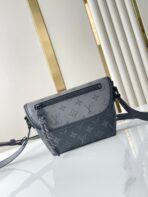 PULSE WEARABLE WALLET 22 IN GUN METAL MONOGRAM ECLIPSE COATED CANVAS - Image 4