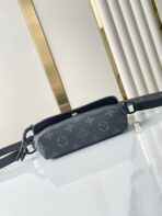 PULSE WEARABLE WALLET 22 IN GUN METAL MONOGRAM ECLIPSE COATED CANVAS - Image 5