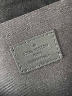 PULSE MESSENGER 26 IN GUN METAL MONOGRAM ECLIPSE COATED CANVAS - Image 7