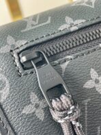 PULSE MESSENGER 26 IN GUN METAL MONOGRAM ECLIPSE COATED CANVAS - Image 8