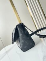 PULSE MESSENGER 26 IN GUN METAL MONOGRAM ECLIPSE COATED CANVAS - Image 3