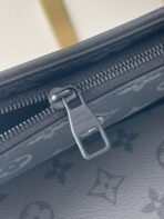 PULSE MESSENGER 26 IN GUN METAL MONOGRAM ECLIPSE COATED CANVAS - Image 10