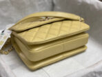 CC TRENDY 20CM YELLOW LAMBSKIN GOLD HARDWARE - Image 5