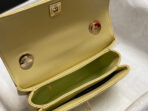 CC TRENDY 20CM YELLOW LAMBSKIN GOLD HARDWARE - Image 8