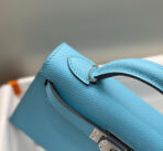 HM KELLY MINI 20 SKY BLUE  SILVER HARDWARE - Image 7