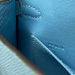 HM KELLY MINI 20 SKY BLUE  SILVER HARDWARE - Image 8