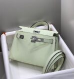 HM KELLY MINI 20 SEAFOAM  SILVER HARDWARE - Image 4