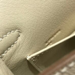 HM KELLY MINI 20 WHITE  GOLD HARDWARE - Image 8