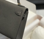 HM KELLY MINI 20 DARK GREY  GOLD HARDWARE - Image 5