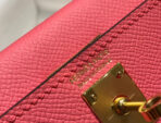HM KELLY MINI 20 DARK PINK  GOLD HARDWARE - Image 6