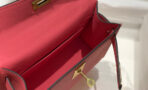 HM KELLY MINI 20 DARK PINK  GOLD HARDWARE - Image 9