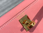 HM KELLY MINI 20 PINK  GOLD HARDWARE - Image 5