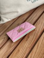 CC CARD HOLDER 10 PINK CAVIAR - Image 6