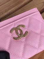 CC CARD HOLDER 10 PINK CAVIAR - Image 4