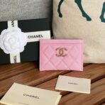 CC CARD HOLDER 10 PINK CAVIAR - Image 2