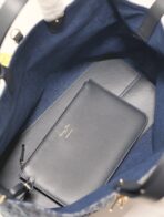 LARGE TOUJOURS 37 BLUE DENIM OBLIQUE JACQUARD - Image 11