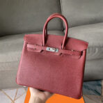 HM BIRKIN 30CM JAM  SILVER HARDWARE - Image 4